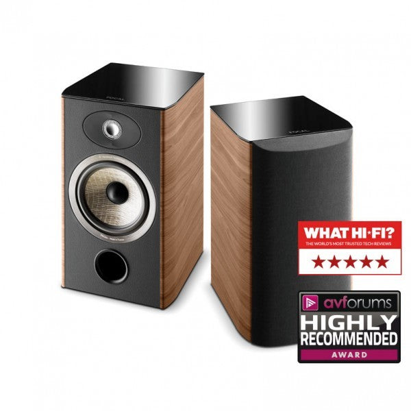 Focal JM Labs Aria 906 Bookshelf speaker Walnut - Vinyl Veneer