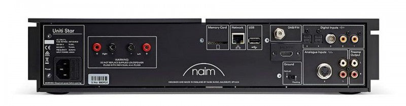 Naim Audio - Uniti Star - Stereo All-In-One CD Streaming Integrated Amplifier (1 only)