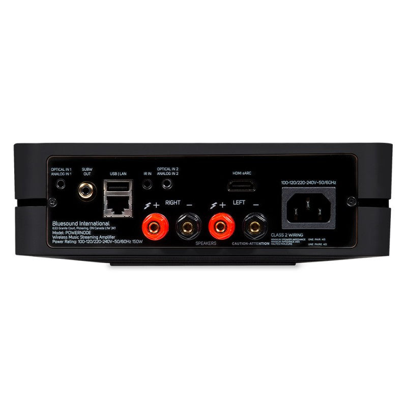Bluesound Powernode (N330) Wireless Music Streaming Stereo Amplifier