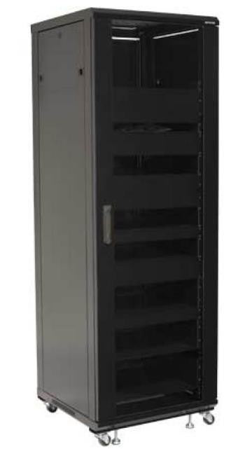 Sanus CFR2136 Cabinet Frame Rack, 36 RU AV Rack Unit - Black