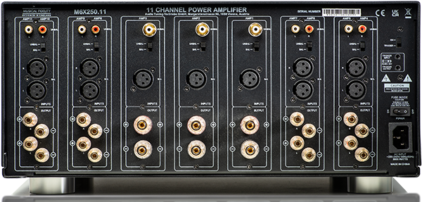 Musical Fidelity M6X 250.11 11 channel power amplifier black