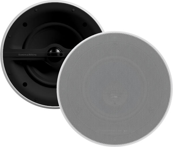 Bowers & Wilkins CCM-362 in-ceiling speakers.