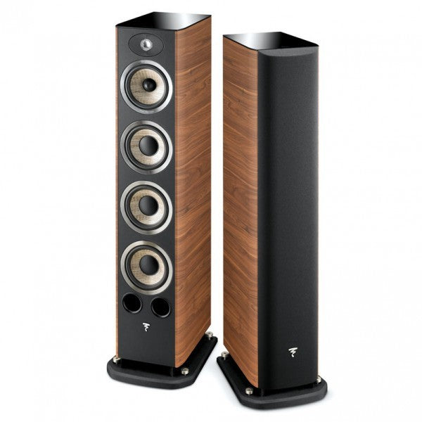 Focal JM Labs Aria 936 floor stand speaker - Walnut (Vinyl Veneer) - C ...