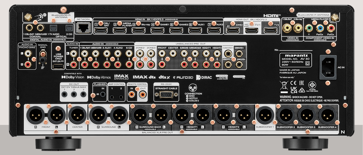 Marantz AV Amplifier AV30 Black