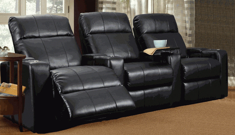 Prestige 3 seat electric leather recliner
